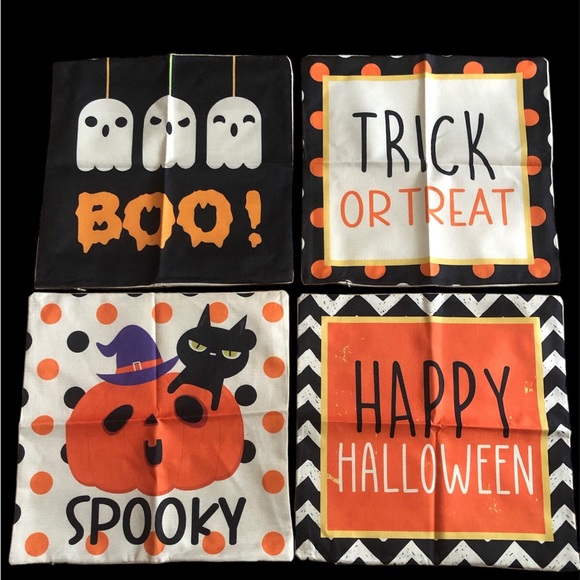 Halloween Pillow Covers - Picture 1 of 6